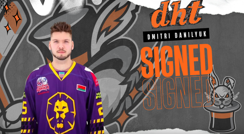 HAT TRICKS SIGN DEFENSEMAN DMITRI DANILYUK