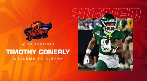Albany Firebirds Announce Signing of Wide Receiver Timothy Conerly