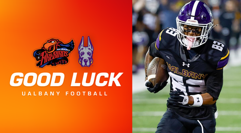 Albany Firebirds Wish UAlbany Football Good Luck Ahead of Home Opener!