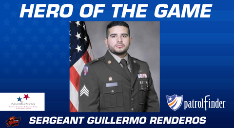 Firebirds to Honor Purple Heart Recipient Sergeant Guillermo Renderos at This Saturday’s Home Game
