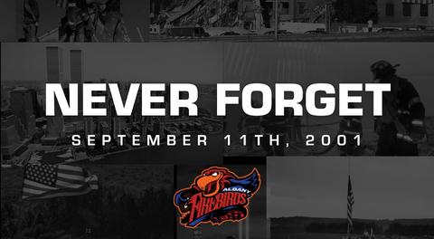 Albany Firebirds Honor the Heroes of September 11th