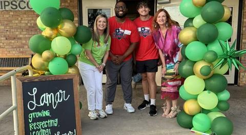 Warbirds Players Spread First Day Smiles at Local Schools