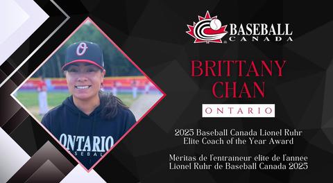 Brittany Chan wins 2025 Lionel Ruhr Elite Coach of the Year Award