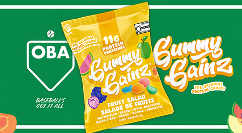 OBA Partners with Gummy Gainz as Official Snack Partner