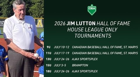 Jim Lutton HOF House League Tournament is filling fast
