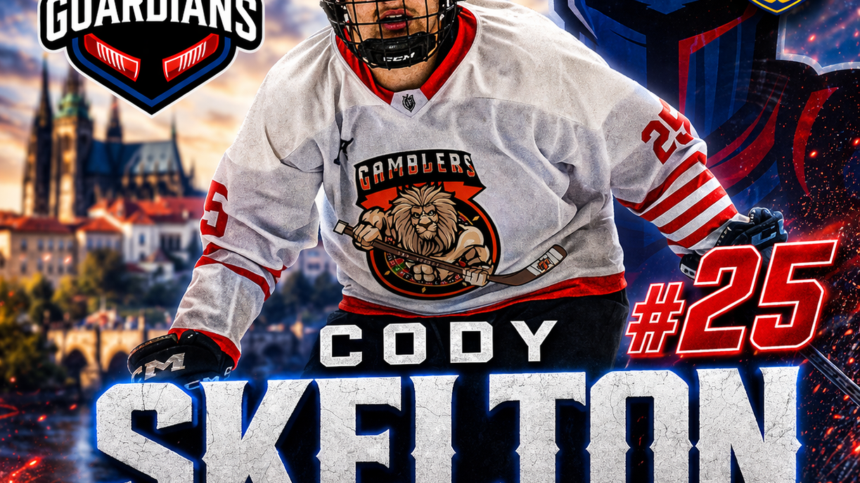 Cody Skelton Commits to the Prague Guardians - Prague Guardians