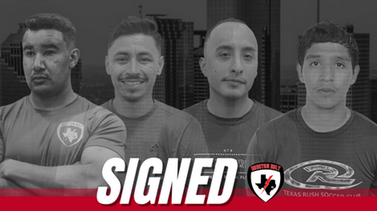 News Houston Bolt Announces Next Four Signings For The MLIS
