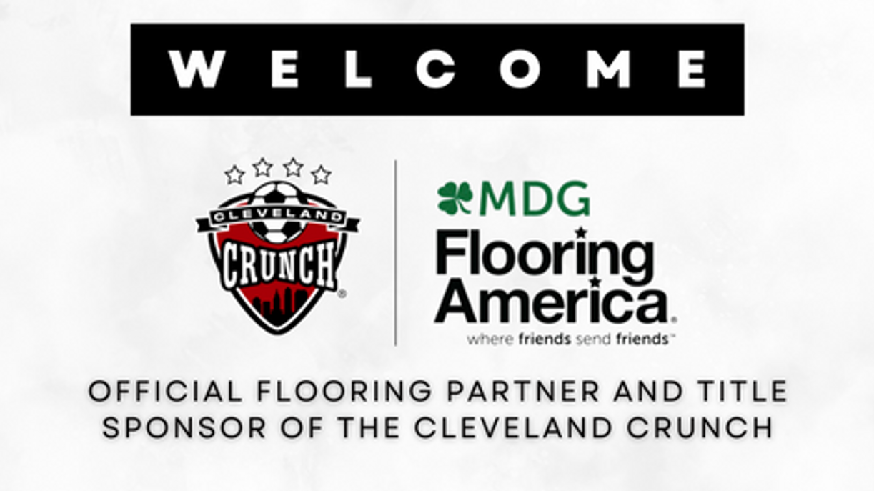 News Cleveland Crunch MDG Flooring America As Official
