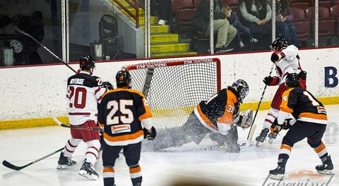 Sharks Provide Showcase Effort Against Shadow, Take Back First in MIHL South w/Broadcast