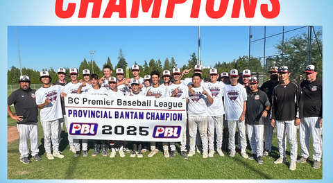 North Shore Twins Crowned 2025 BCPBL Bantam Champions