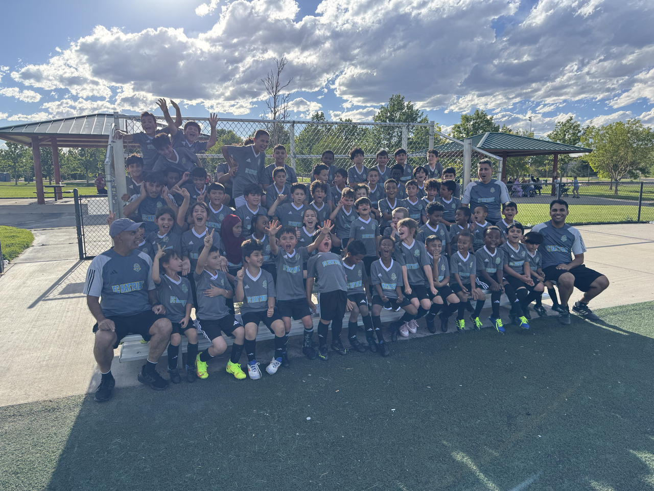 FC Hattrick Soccer Academy. This picture consists of teams ranging from U4 to U15. Summer 2026