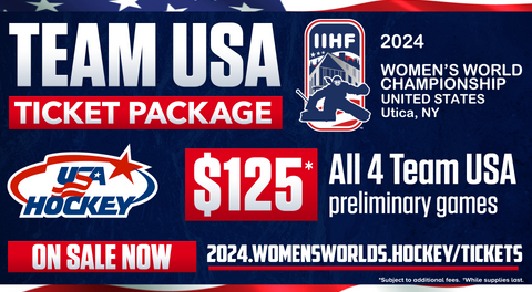 USA PACKAGE AVAILABLE FOR WOMEN'S WORLD CHAMPIONSHIPS