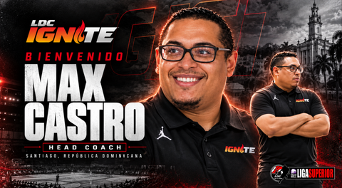 LDC IGNITE ANNOUNCE MAX CASTRO AS NEW HEAD COACH THROUGH 2027–28 SEASON
