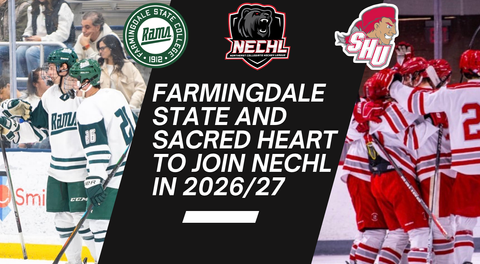 The NECHL Welcomes Farmingdale State College & Sacred Heart to the League!