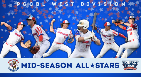 Six Americans Named PGCBL Midseason All-Stars