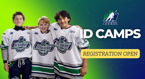 FRASER VALLEY THUNDERBIRDS AAA ID CAMP REGISTRATION OPEN