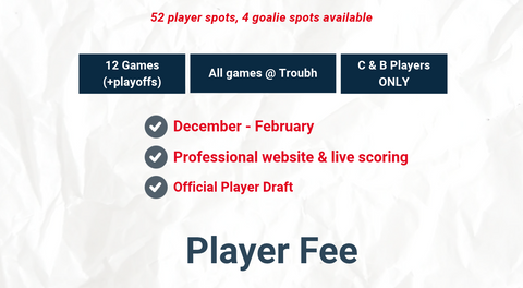 C/B Draft League Registration Open