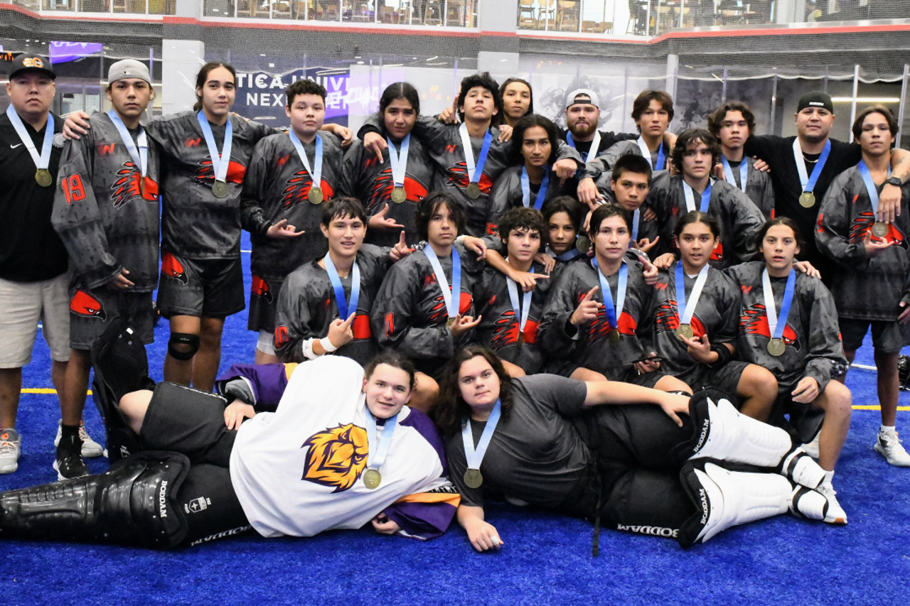 2023 IIJL World Junior Lacrosse Championship Haudenosaunee Gold Medal
