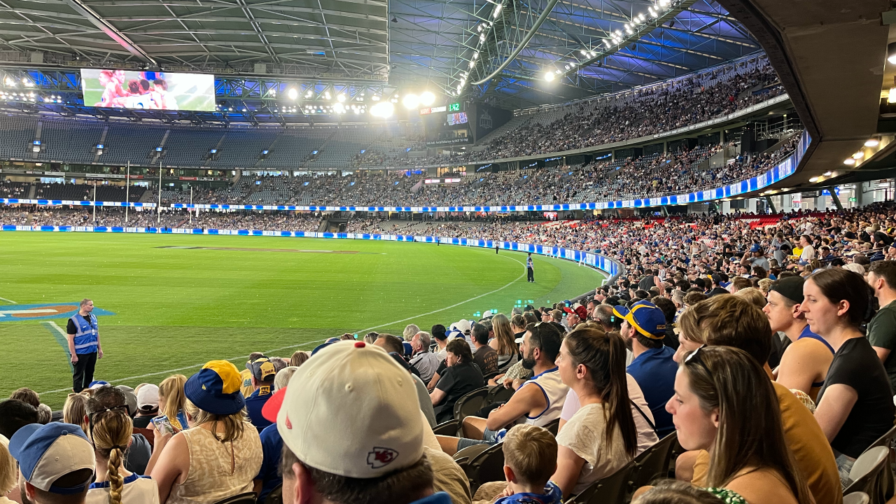 Australian Rules Football game