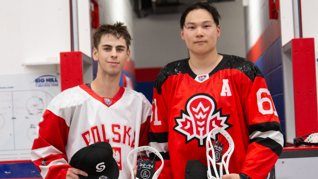Loading Lacrosse Players of the Game presented by SportSide Source for Sports