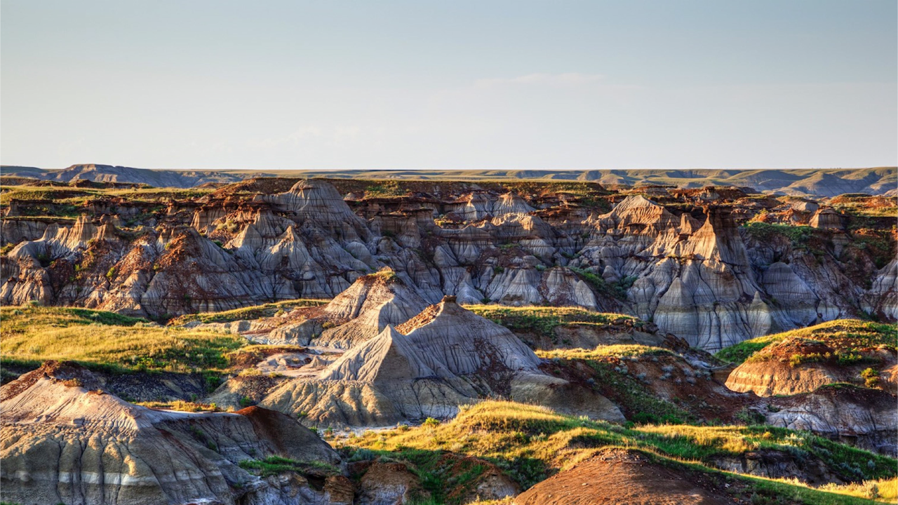 Dinosaur Provincial Park near Brooks, AB