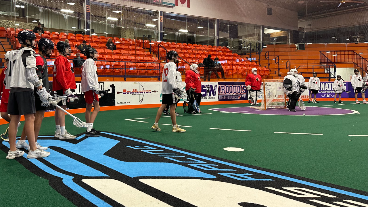 Three full sessions on Saturday consisted of individual and position specific drills.