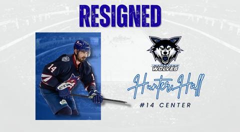 Hunter Hall Re-Signs with the Watertown Wolves, Ready for a Fresh Start