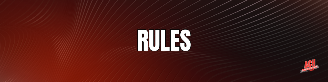 ACHL Rules