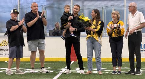 Saints Honour a Legend, Then Play Like One