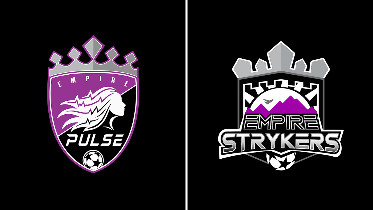 Empire Pulse and Empire Strykers logos side by side