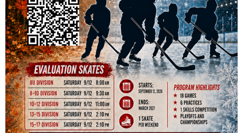 2026-2027 Fall/Winter Rec League Registration is now Live
