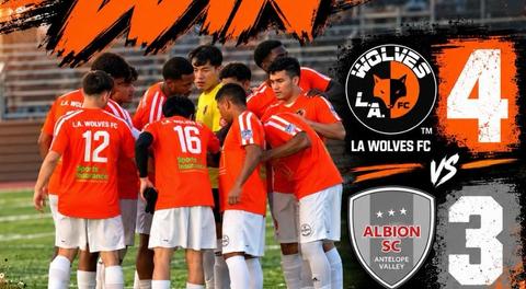 L.A Wolves Win Third Straight!