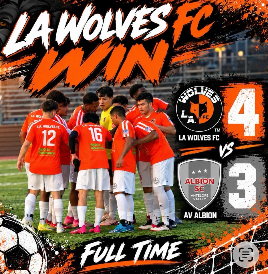 L.A. Wolves Win Third Straight!