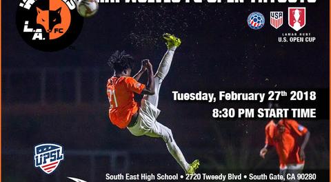 L.A. Wolves FC to Host Open Tryouts!