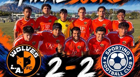 L.A. Wolves Battle on Road for 2-2 Draw