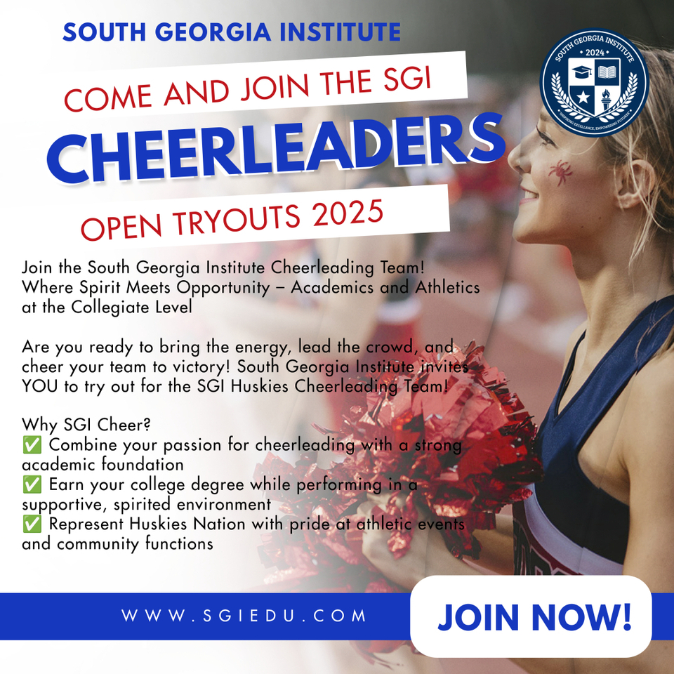SGI IS LOOKING FOR CHEERLEADERAS