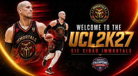 GIE CIBAO IMMORTALS SELECTED AS FIRST TEAM FOR 2027 USBASKET CHAMPIONS LEAGUE
