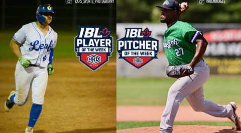 Castaldo and Leyer the HRD Bat Co. Player and Pitcher of the Week