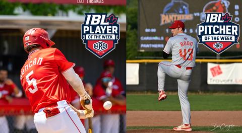 Cardinals Boon and Duncan Sweep the HRD Bat Co. Players of the Week Honors