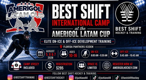 🚨 AMERIGOL LATAM CUP PARTNERSHIP WITH BEST SHIFT HOCKEY & TRAINING🚨