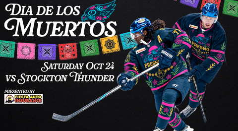 Fresno Falcons to Celebrate Dia de los Muertos -- Saturday 10/24 (vs Stockton)