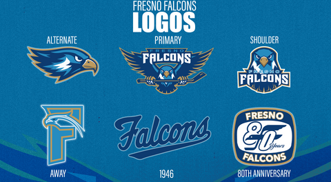 Fresno Falcons Unveil Official Team Logos Ahead of Inaugural Season