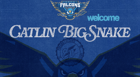 FALCONS ADD HEAVYWEIGHT ENFORCER CATLIN BIG SNAKE