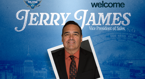Falcons Hire Jerry James as the Vice President of Sales