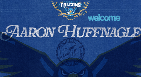FALCONS SIGN SPHL CHAMPION AND VETERAN FORWARD AARON HUFFNAGLE