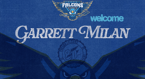 FRESNO FALCONS SIGN FORMER FPHL MVP GARRETT MILAN