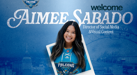 FALCONS NAME AIMEE SABADO DIRECTOR OF SOCIAL MEDIA AND VISUAL CONTENT