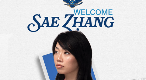 Fresno Falcons Welcome Graphic Design Assistant Sae Zhang