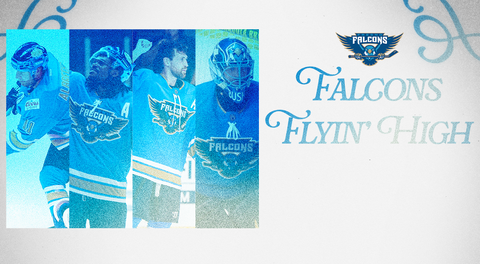 FALCONS FLYIN' HIGH -- Point League Leaders and Top Three Goaltender in the FPHL