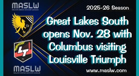 Great Lakes South battles start November 28 as Columbus Eagles Visit Louisville Triumph